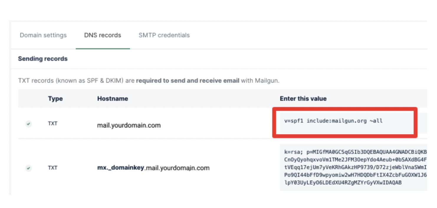 Completed first TXT record in Cloudflare