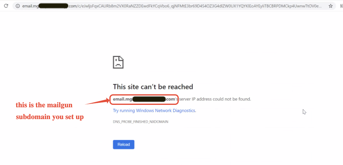 Email link tracking overview