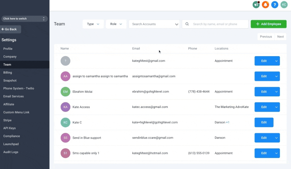 Change agency user role to user instead of agency admin