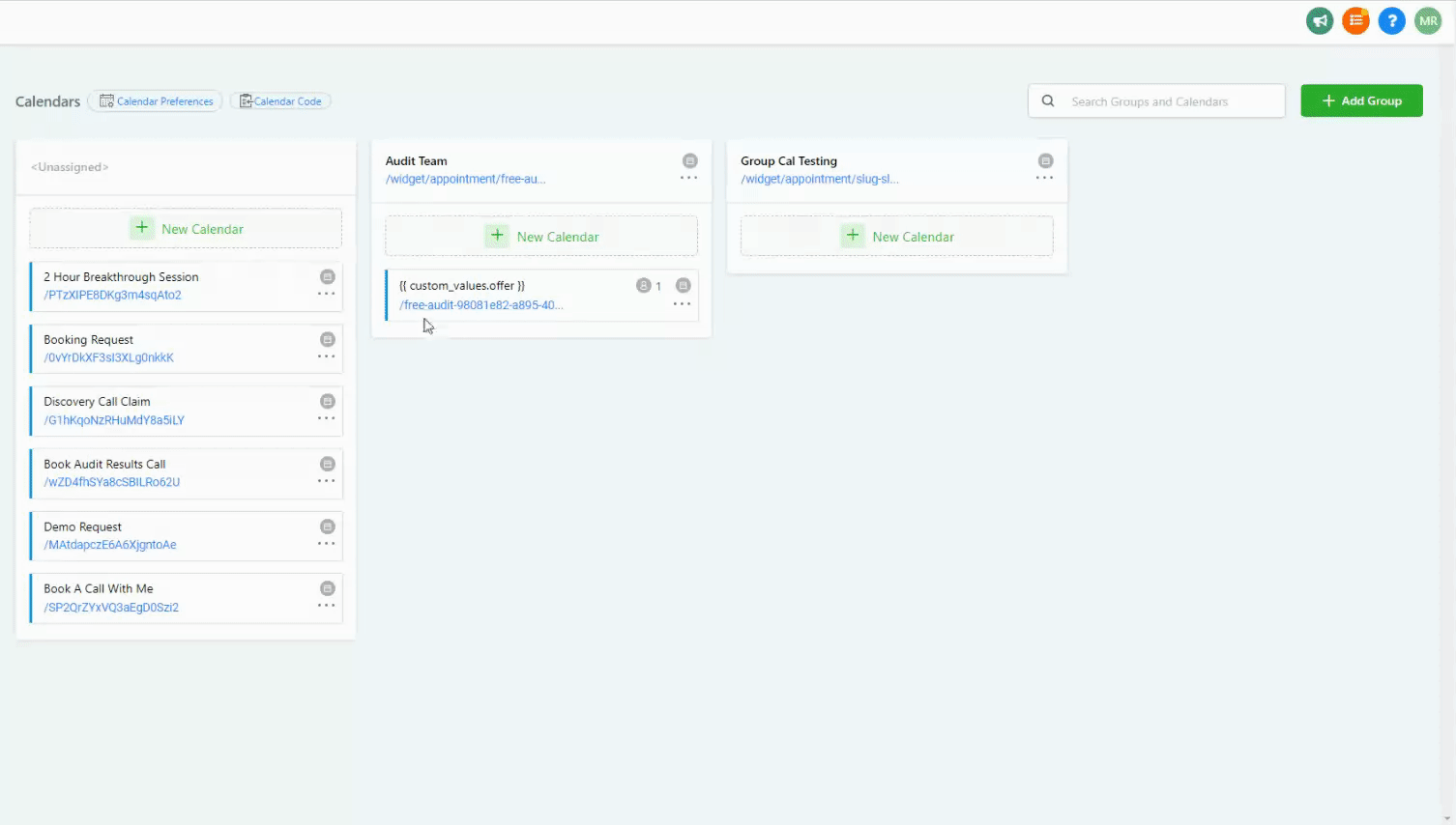 Remove emails from the Unassigned Calendar Confirmation tab